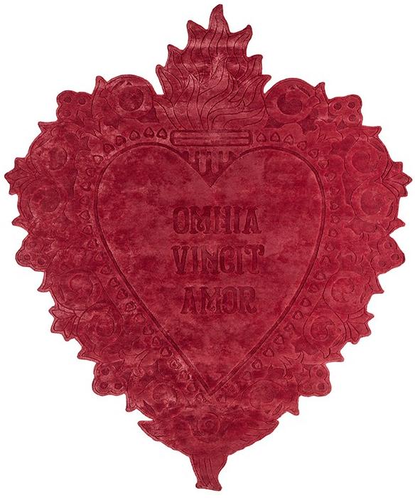 Tappeto Devotion Rosso Intenso