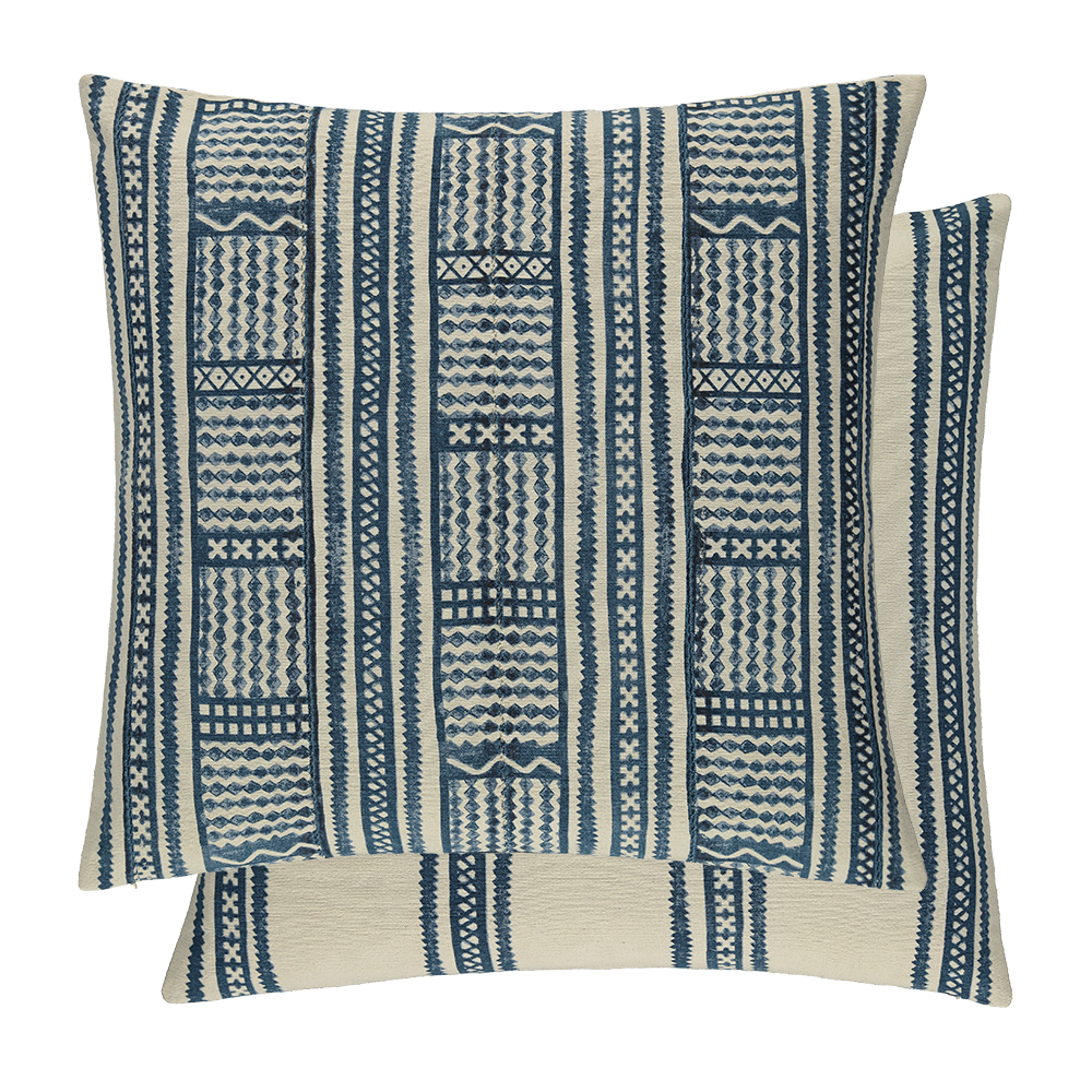 Cuscino Kuba Indigo 60 × 60