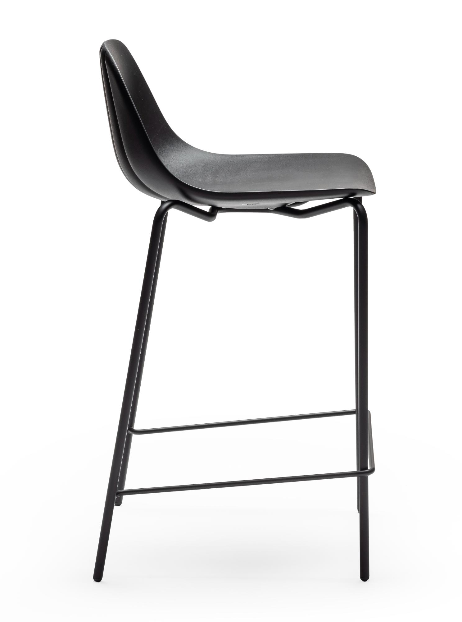Sgabello da Bar Babah SG-65 Nero