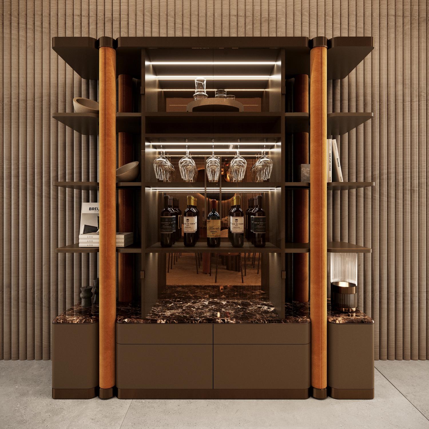 Mobile Bar Aperto Bon Ton