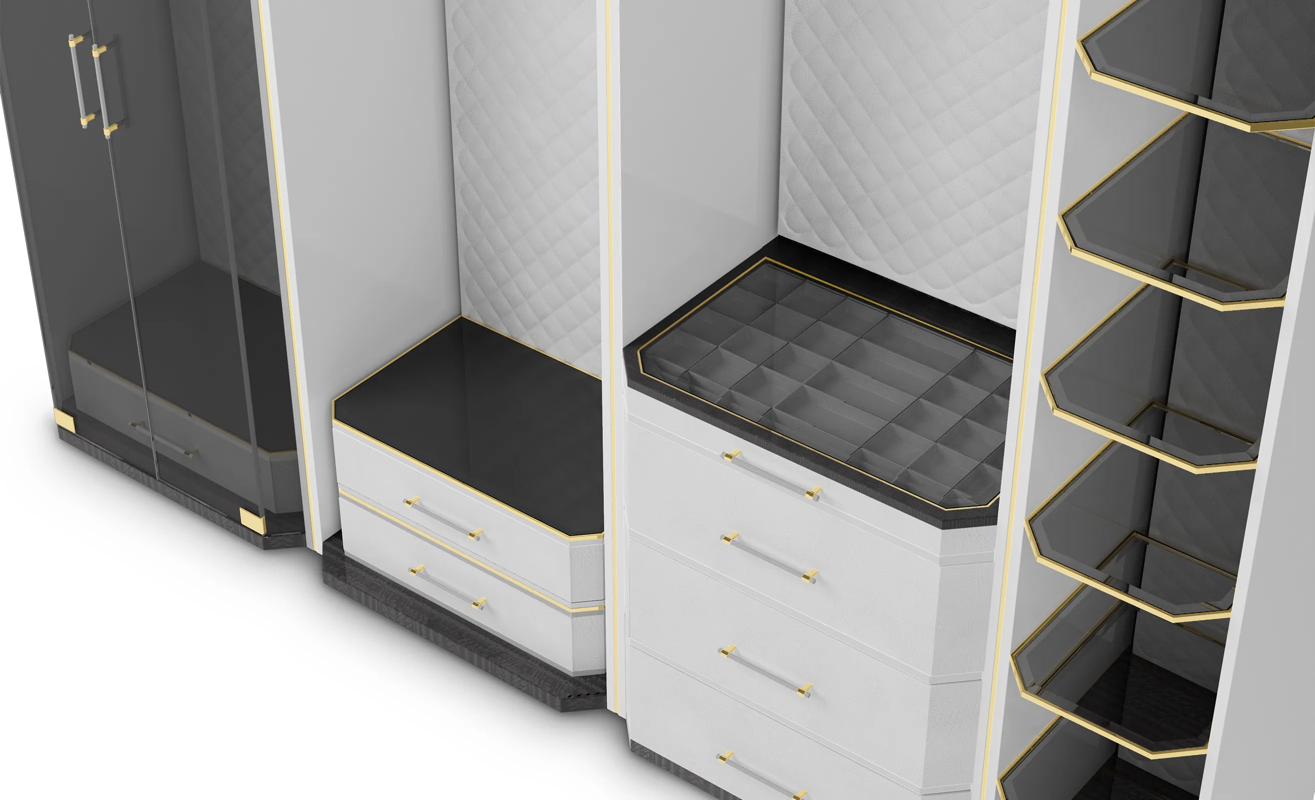 Guardaroba Grigio Cadence