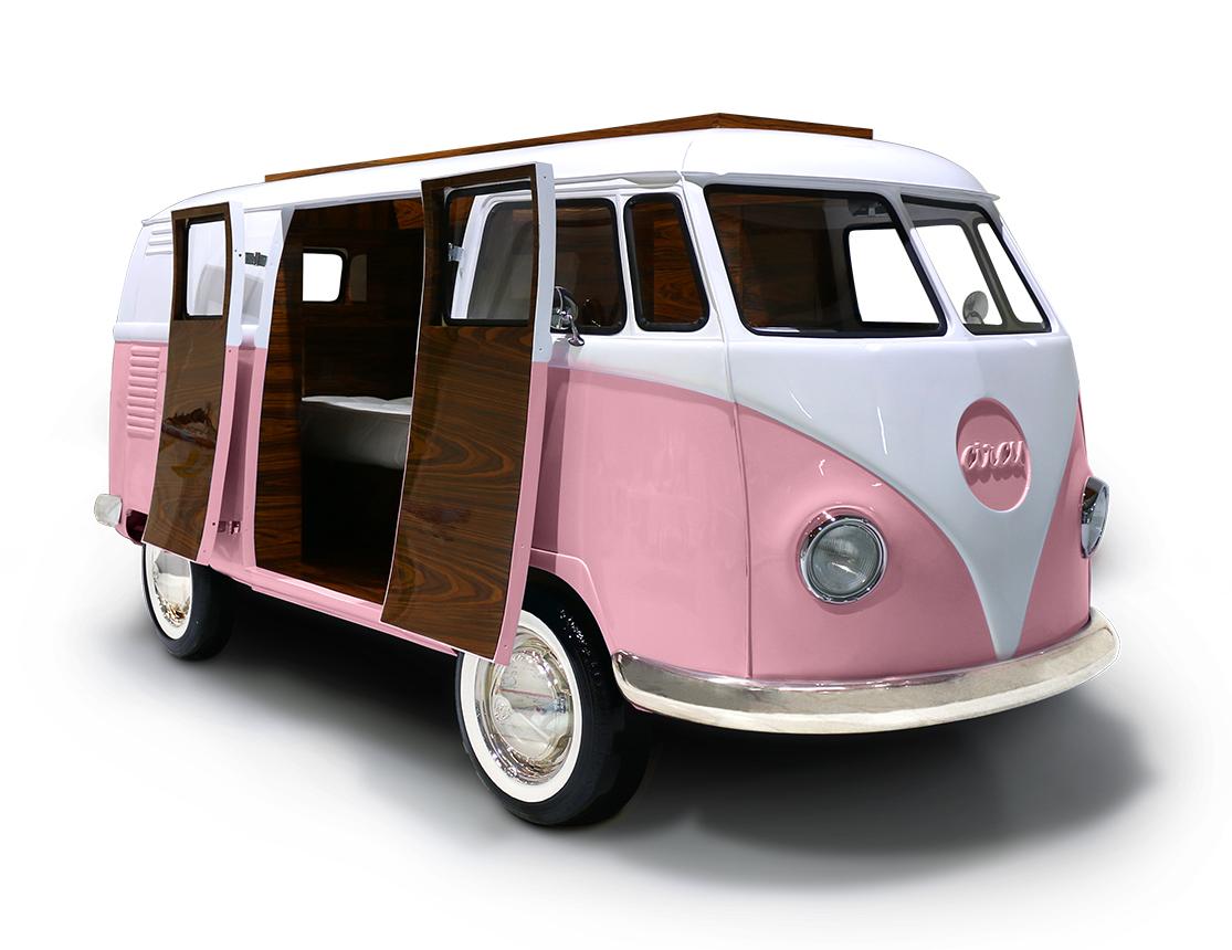 Camera Da Letto Per Bambini Traveler’s Caravan Pink