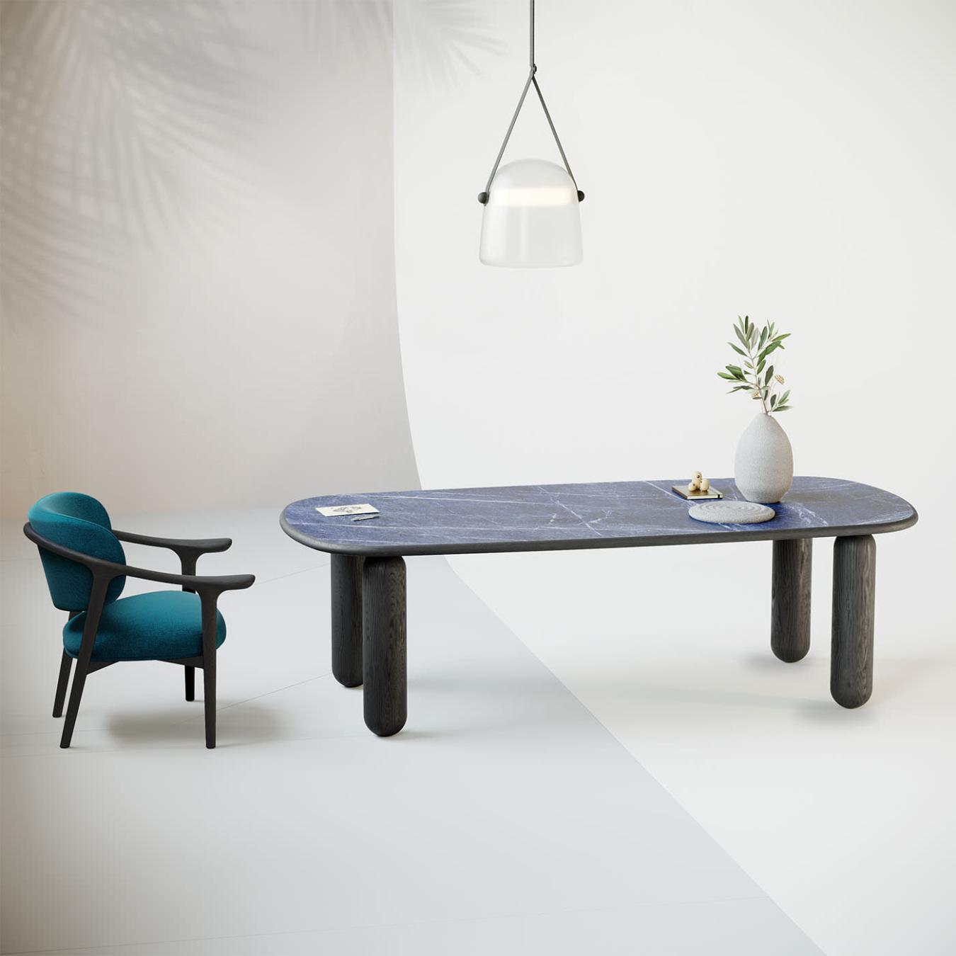 Tavolo da Pranzo Dolmen in Ceramica