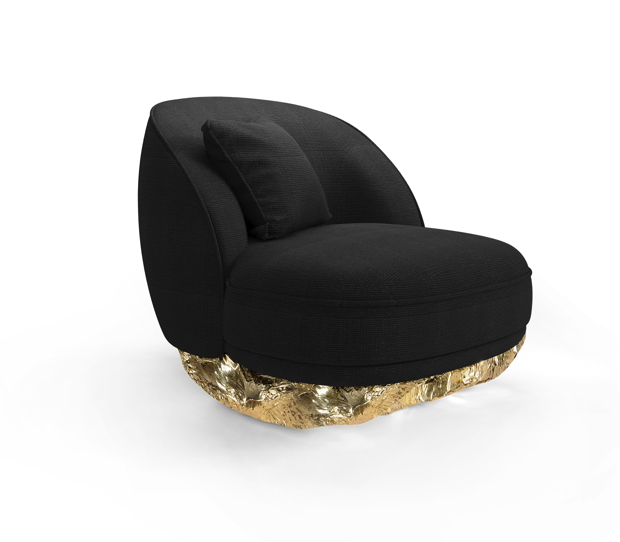 Poltrona Angora II Nero Baltico