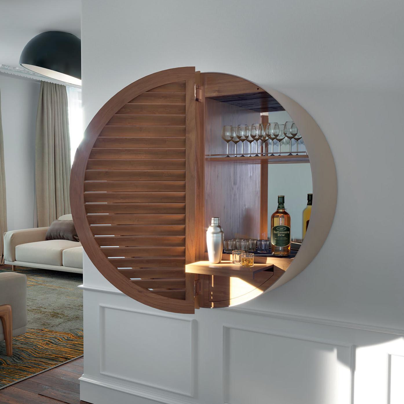Bar cabinet rotondo Tao
