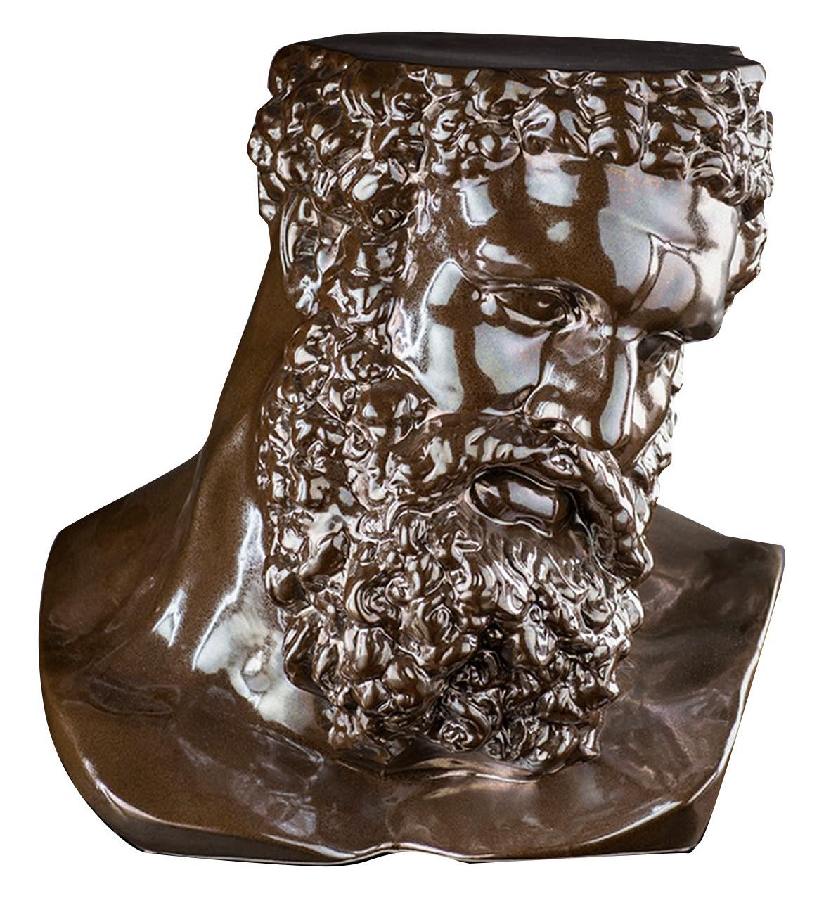 Busto in Ceramica Hercules