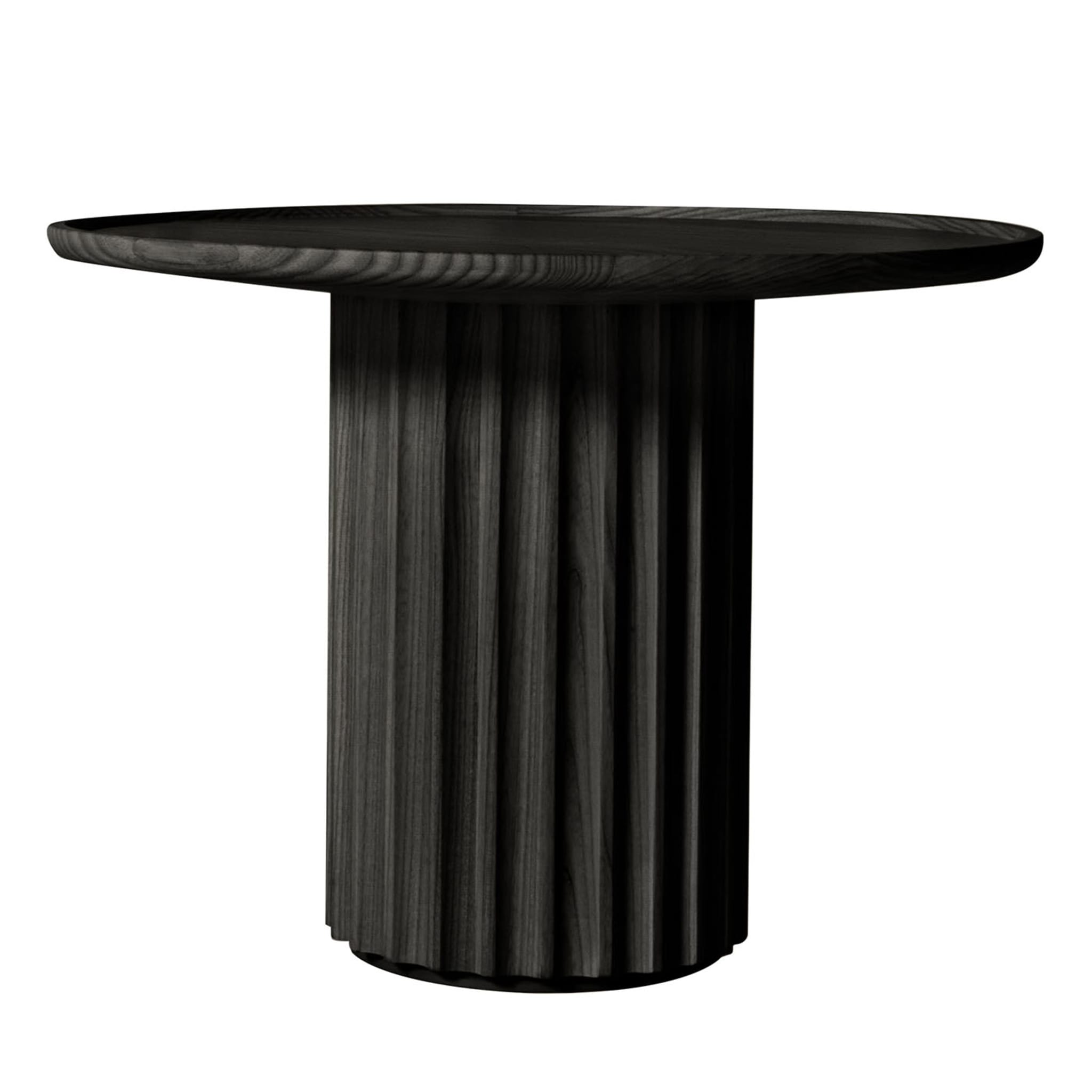 Tavolino da Caffè Nero Capitello | Dimensioni: Ø 40 cm