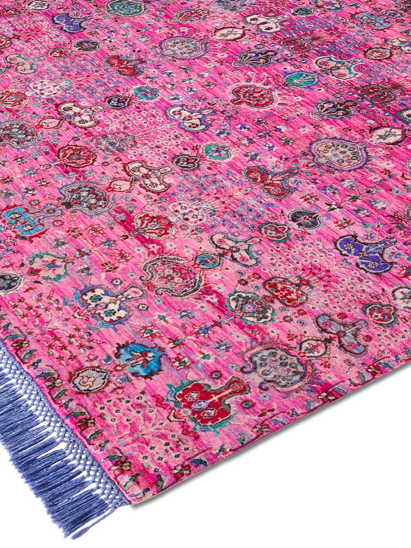 Tappeto Lusso Isfahan Rosa
