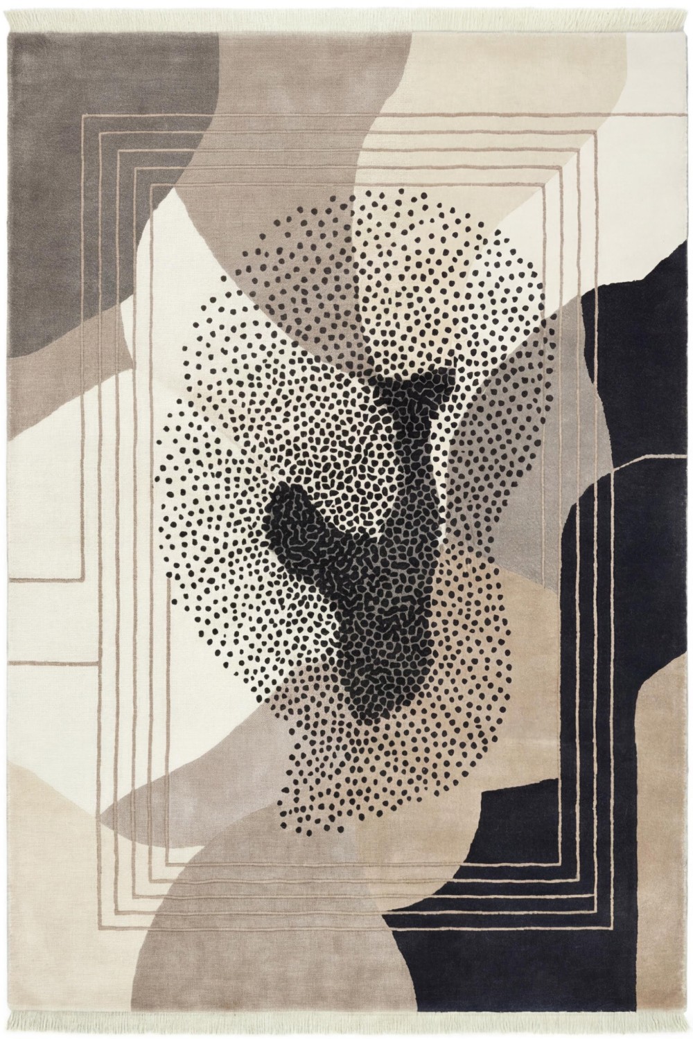 Tappeto Abstract Figure Mono | Misura: 200 × 300 cm