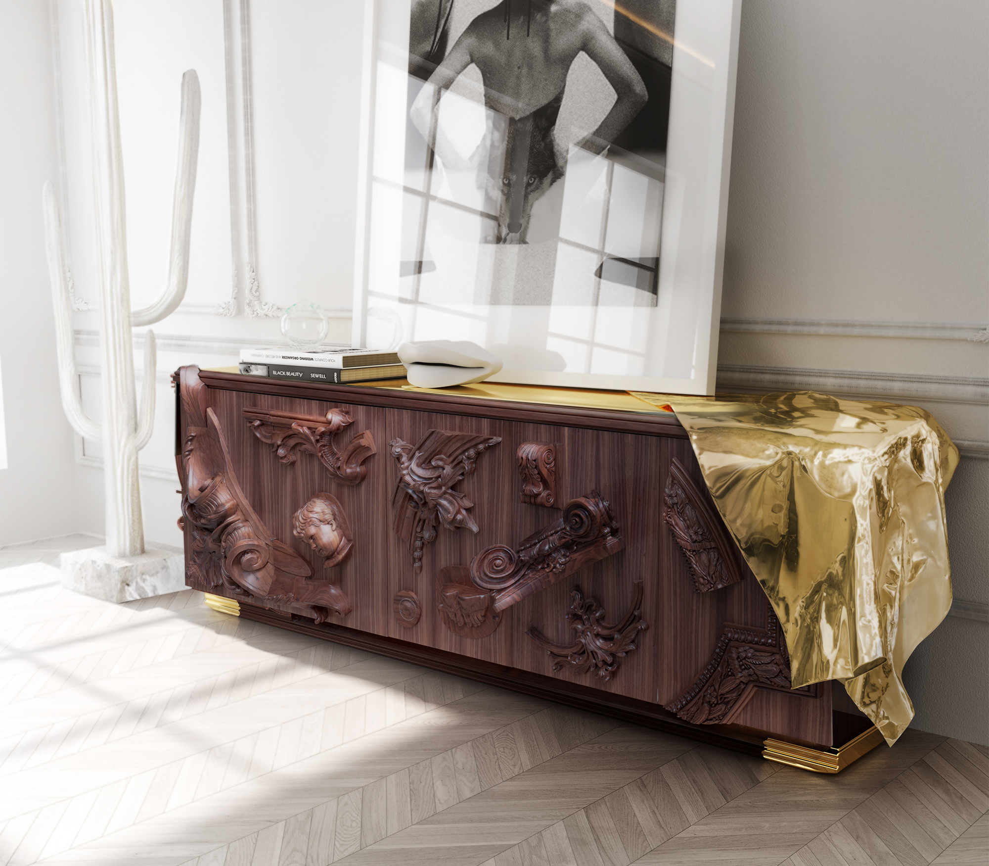 Credenza Valiant Noce