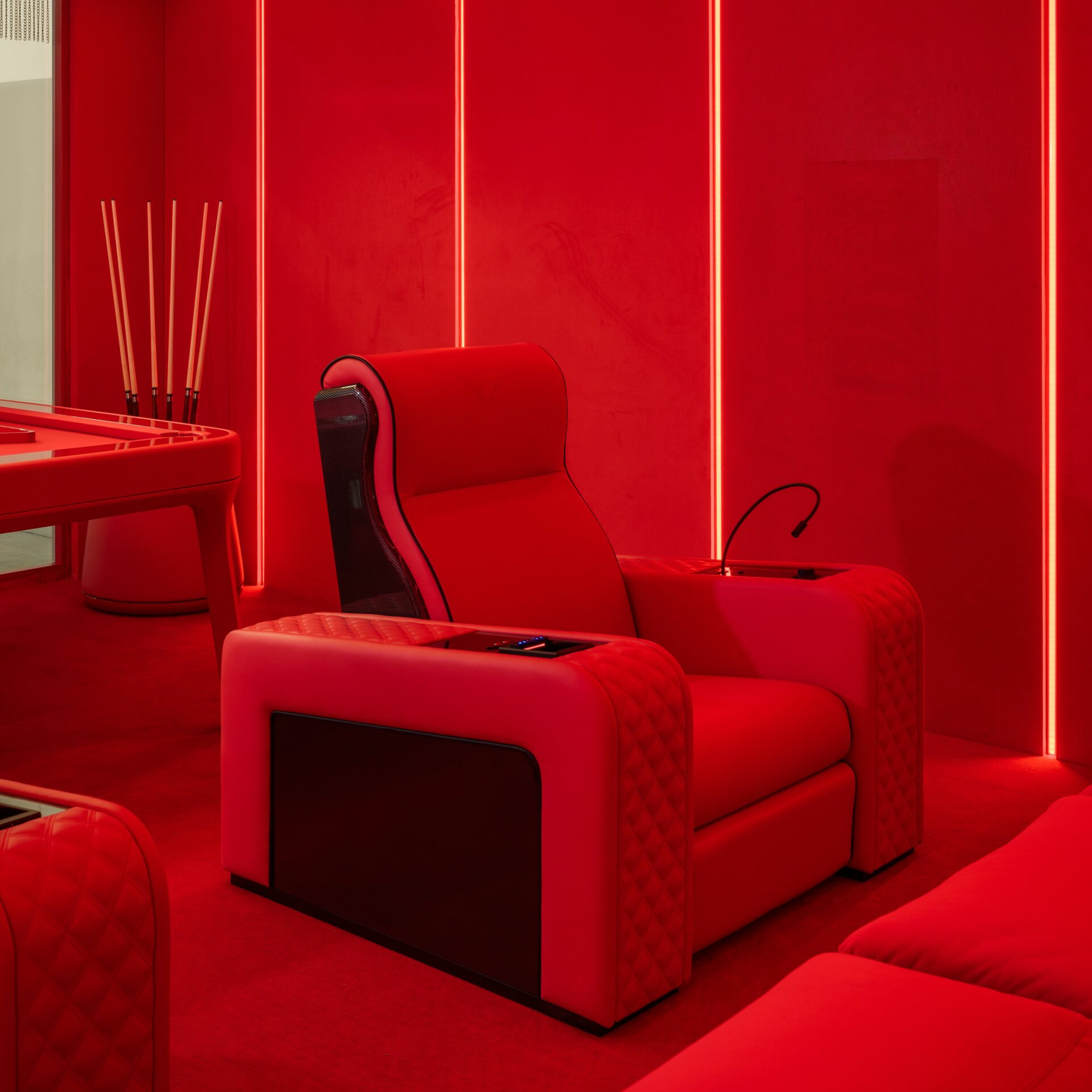 Poltrona reclinabile da home cinema Luxor Tech - 1