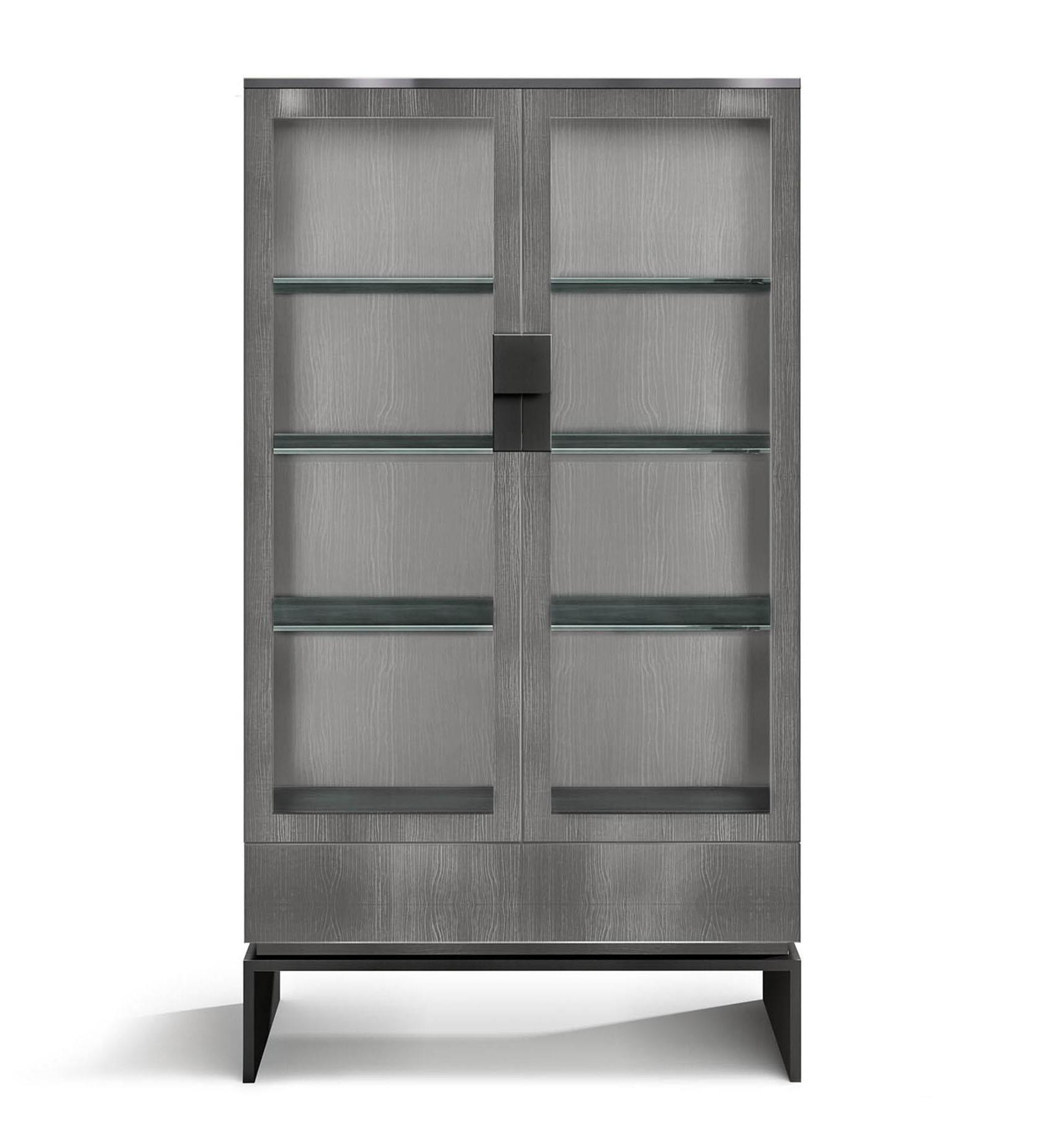 Vetrina Cedro Cassetto Metallo