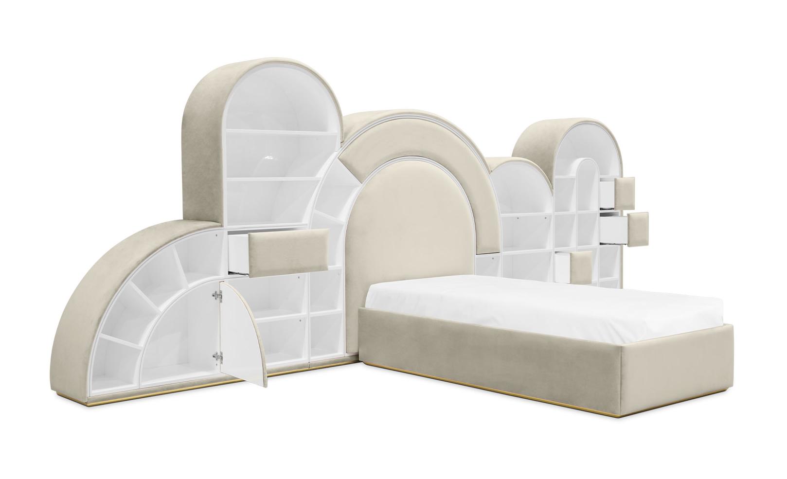 Letto Per Bambini Bubblegum Marshmallow Cream