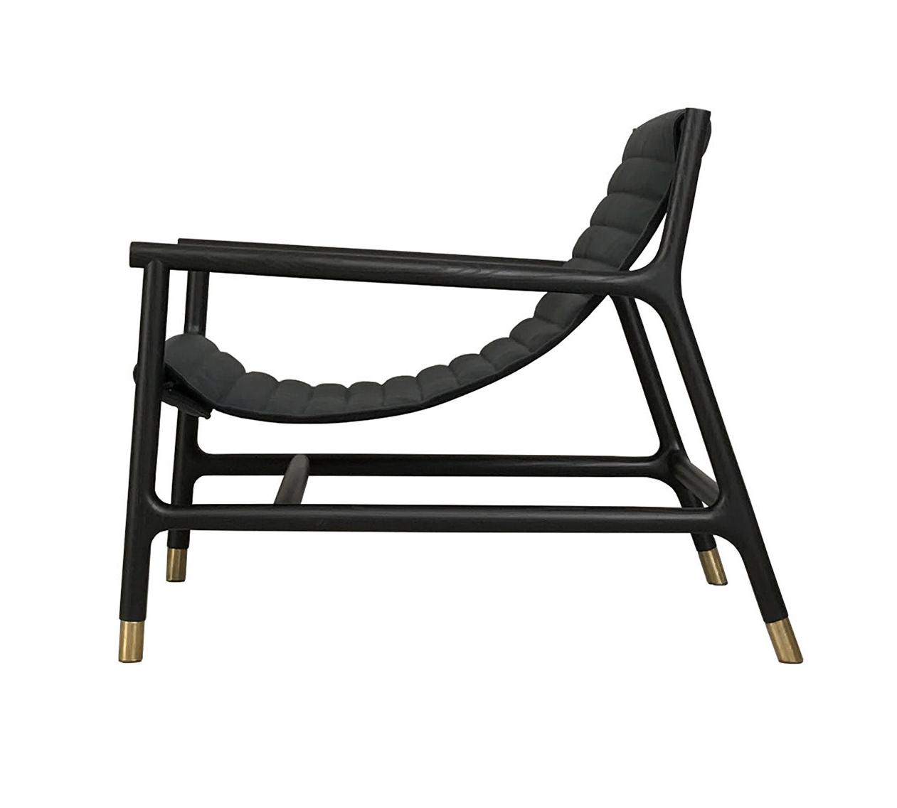 Sedia Lounge Joyce Nera