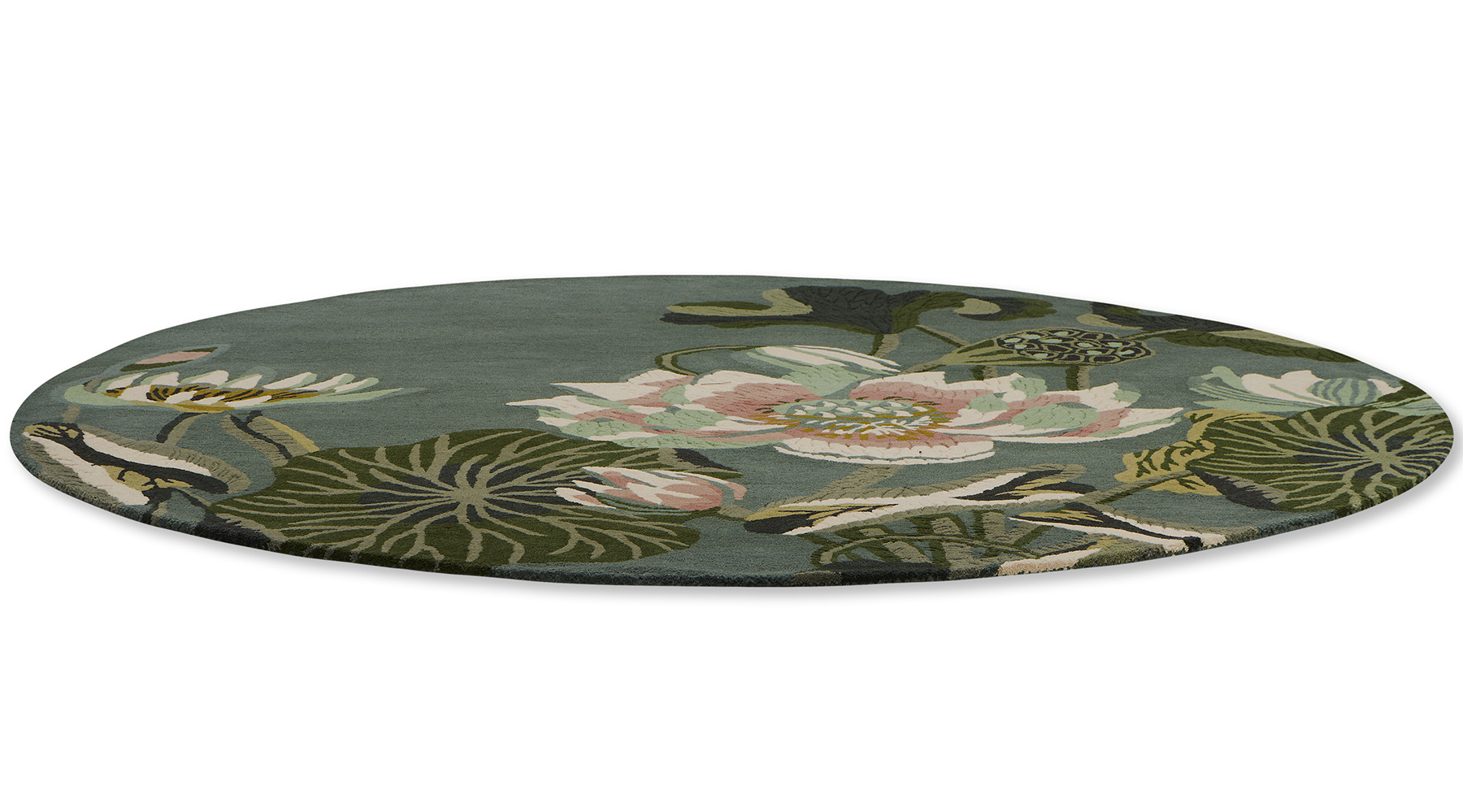Tappeto Waterlily Midnight Pond | Misura: 200 x 280 cm