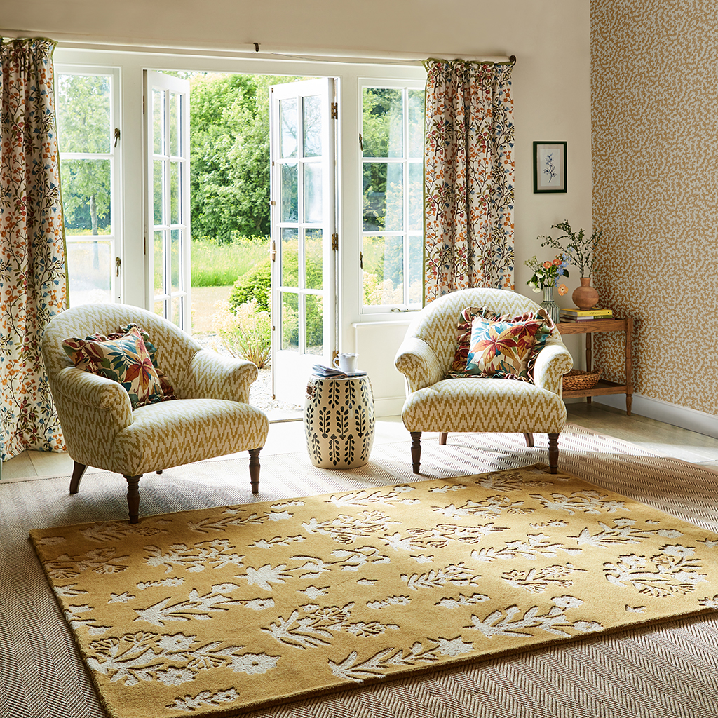 Tappeto Woodland Glade Oro | Misura: 140 x 200 cm