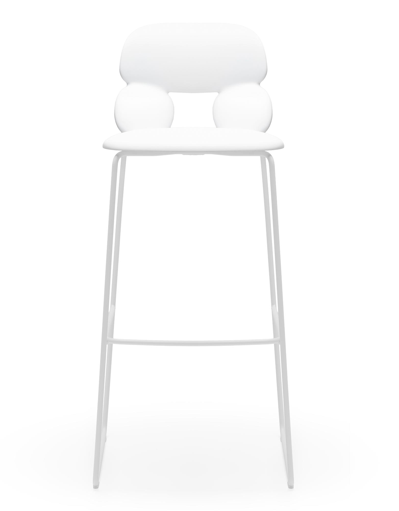 Sgabello da Bar Nube SL SG-80 Bianco