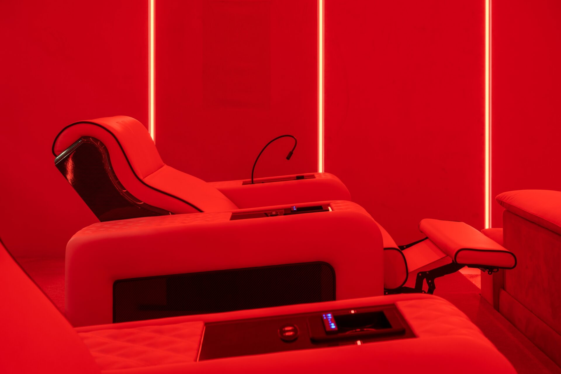 Poltrona reclinabile da home cinema Luxor Tech