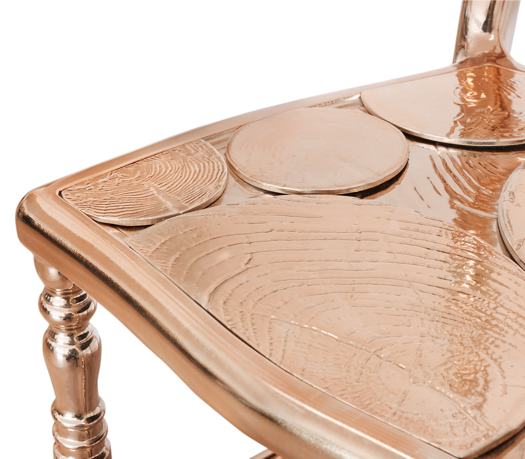 Poltrona Accento in Rame Empyrean