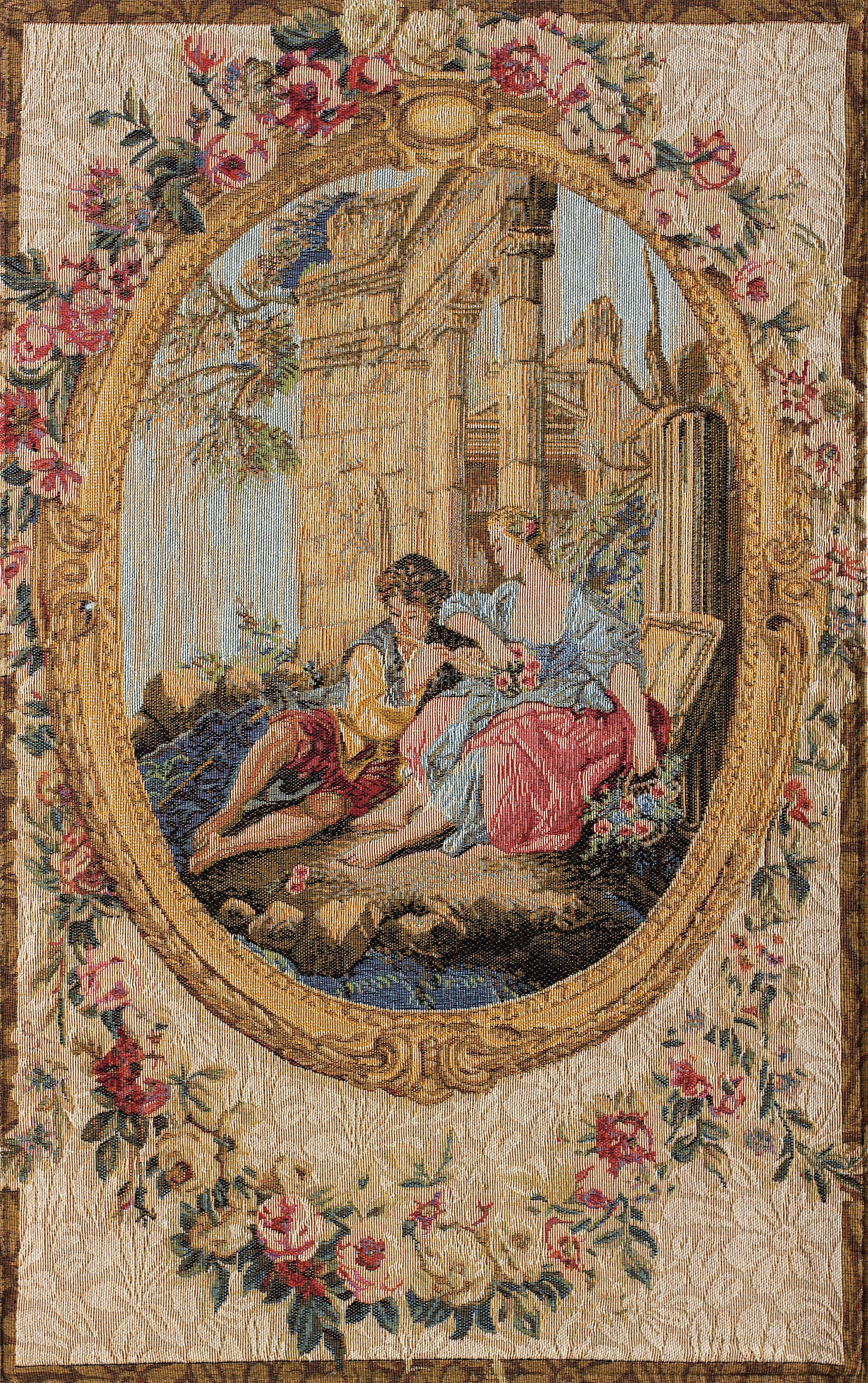Arazzo Serenata in Stile François Boucher