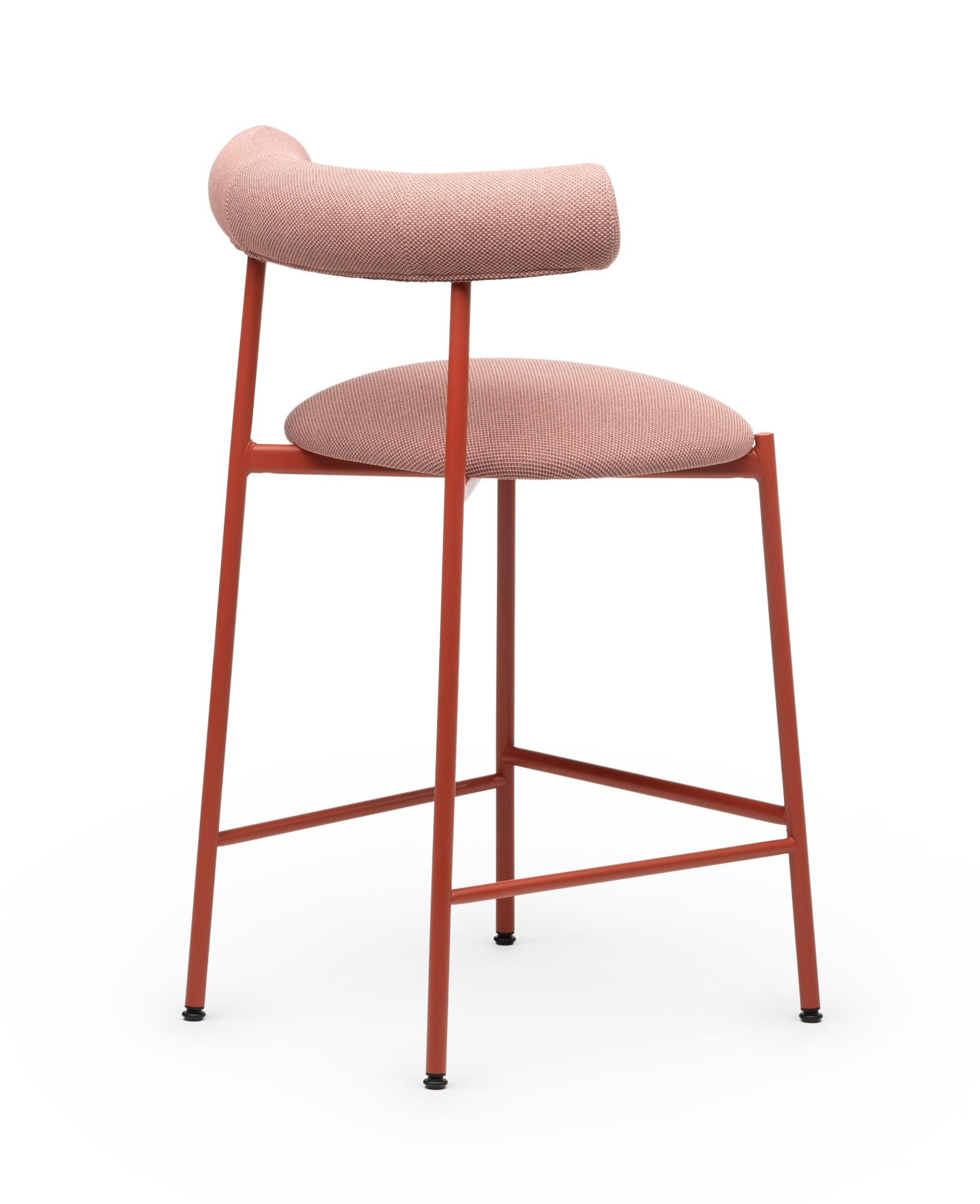 Sgabello da Bar Pampa SG-65 Rosa