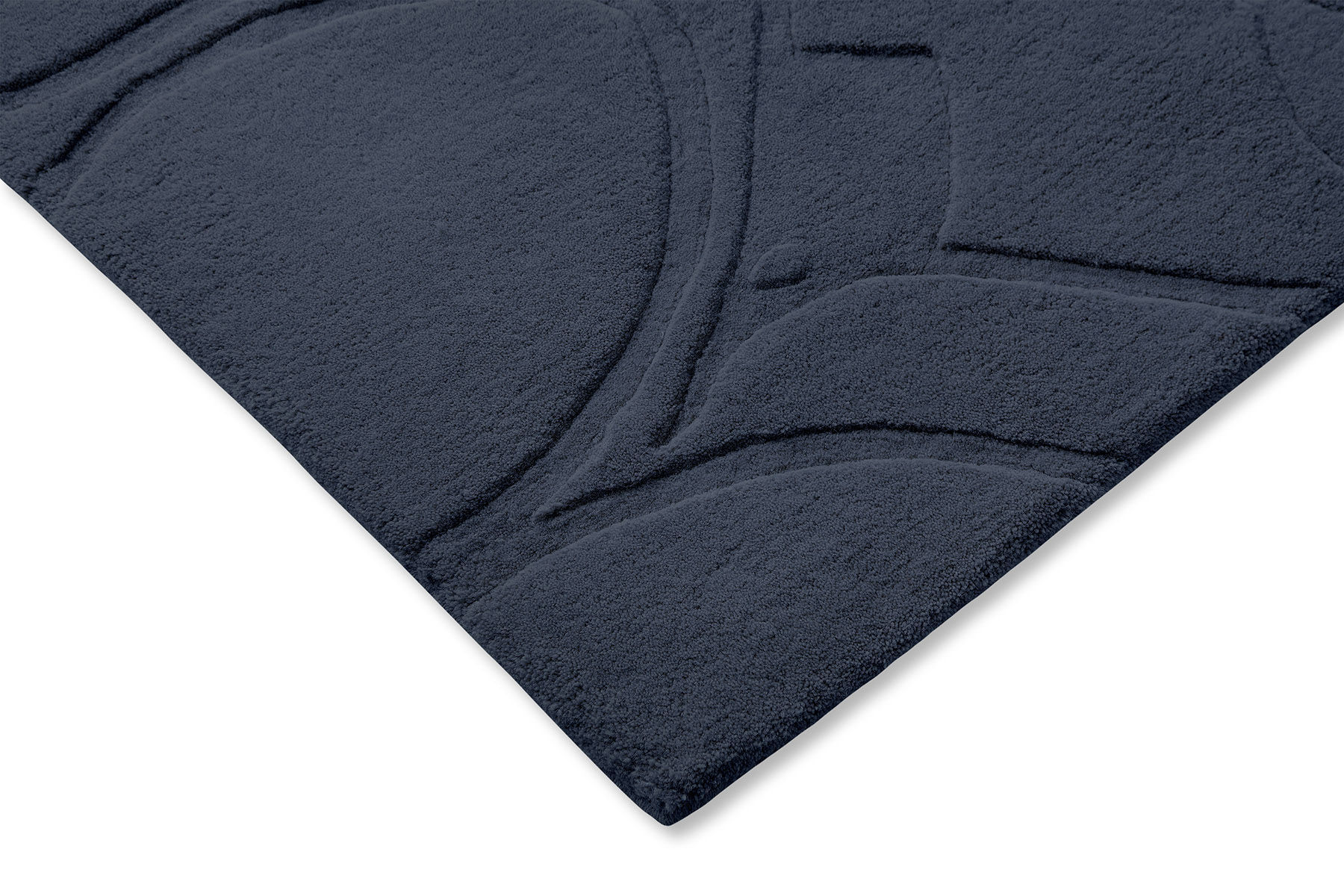 Tappeto Romantic Magnolia Blu Scuro