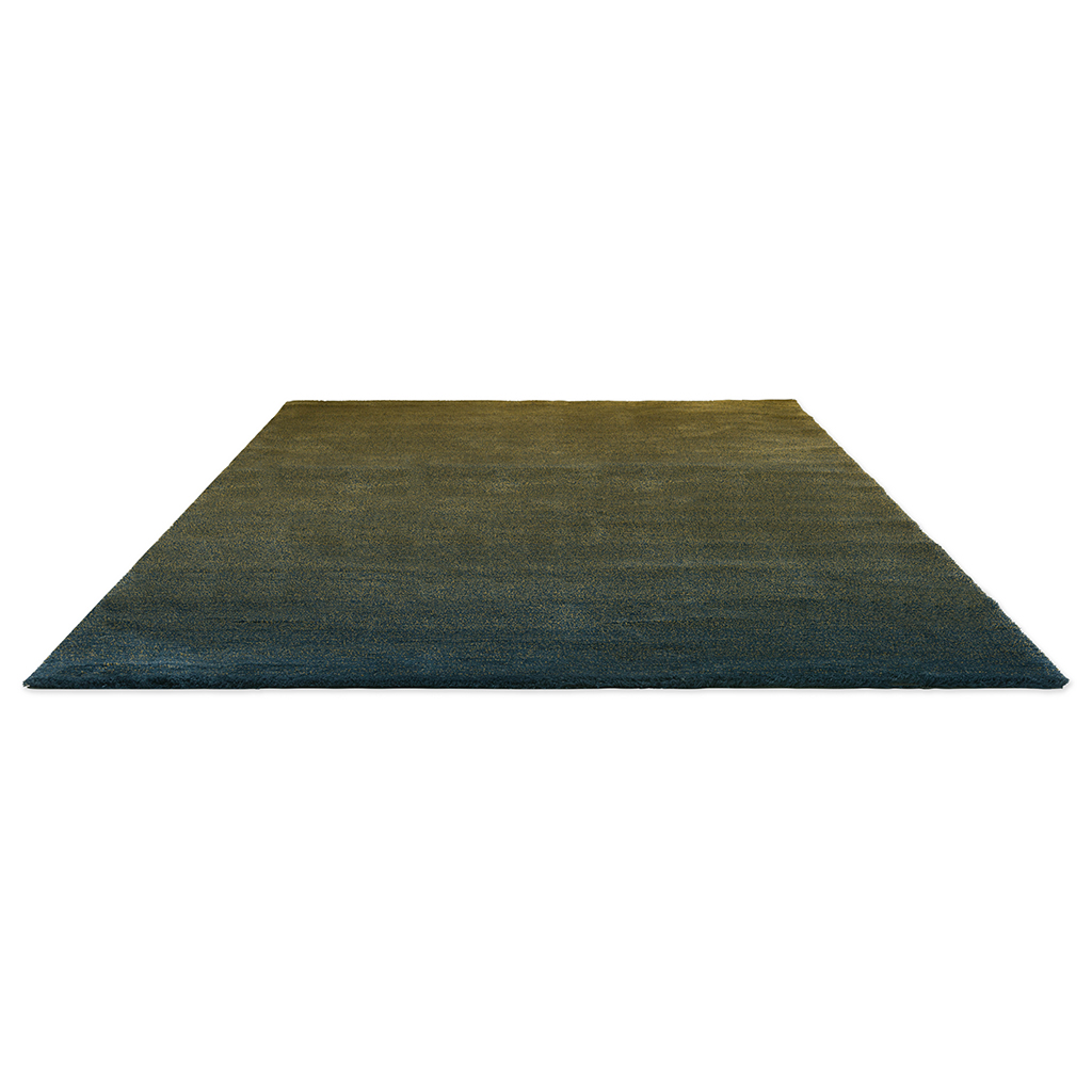 Tappeto Shade Low Ottone/Indaco