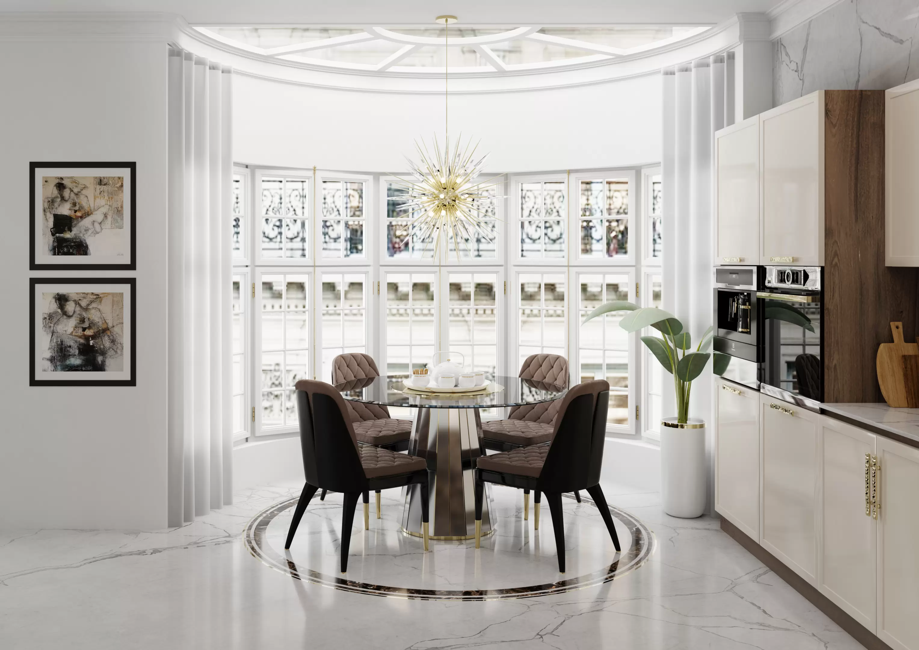 Sedia da Pranzo Regal II