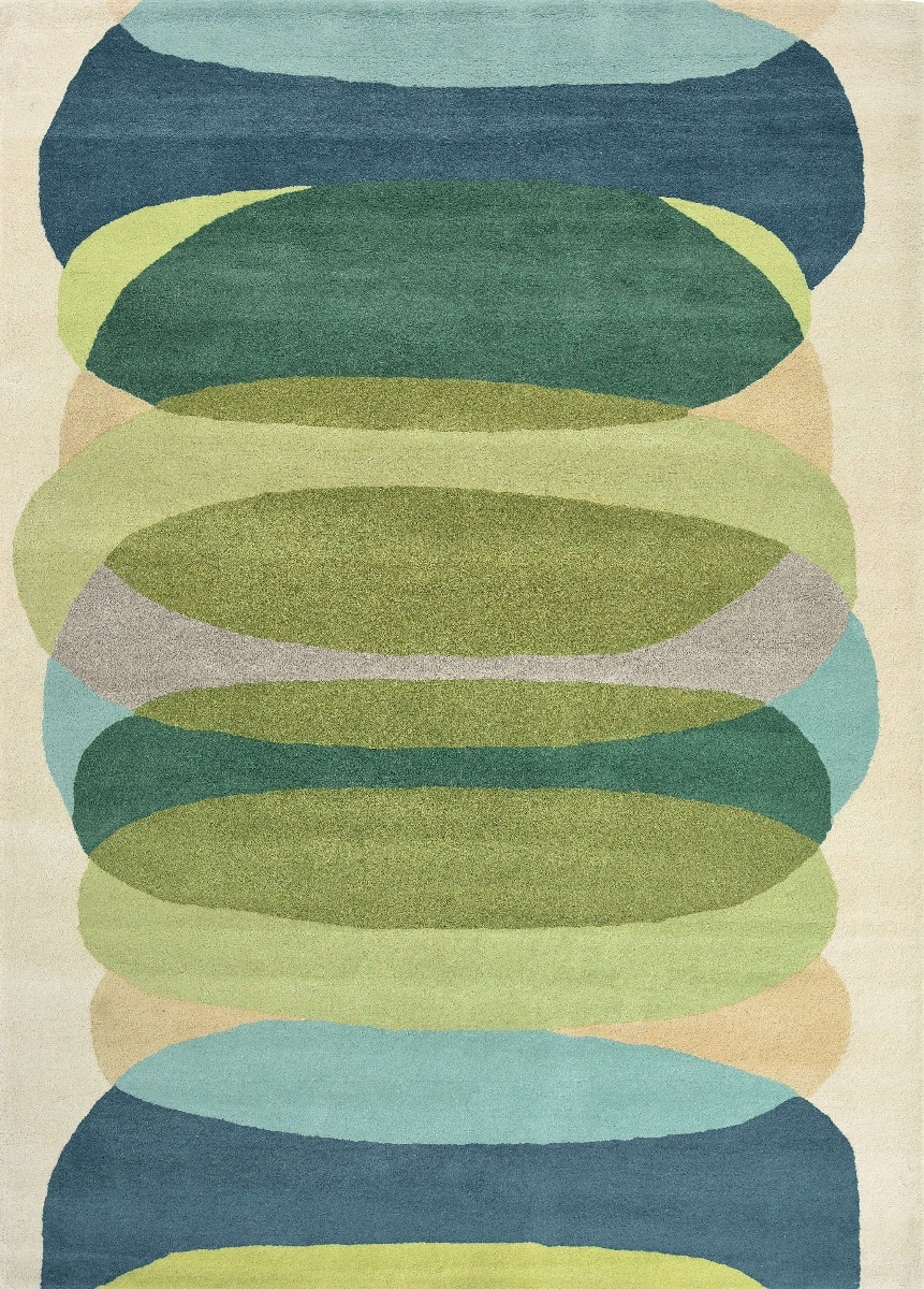 Tappeto Elliptic Smeraldo | Misura: 250 x 350 cm