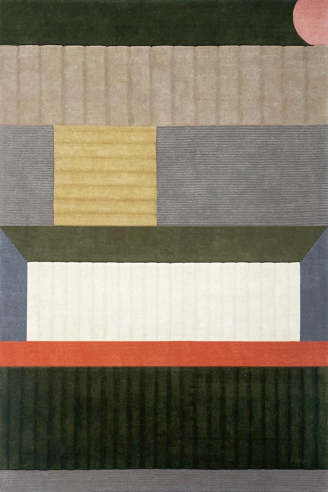 Tappeto Fatto a Mano Cairn Brick | Misura: 200 x 300 cm