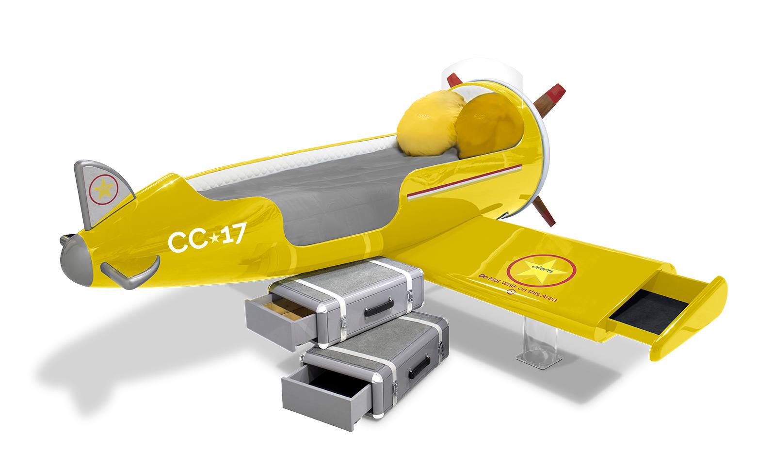 Letto Per Bambini Cloud Glider Plane
