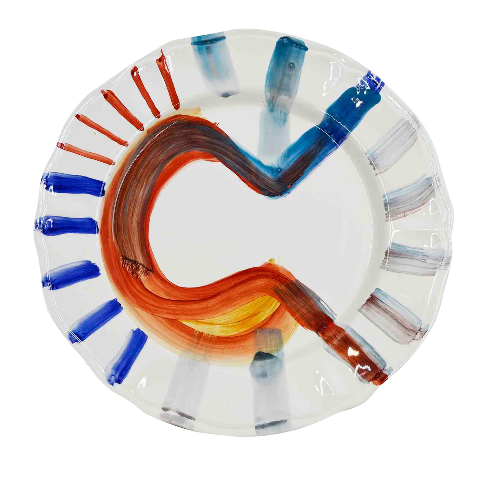 Piatto In Ceramica Artigianale