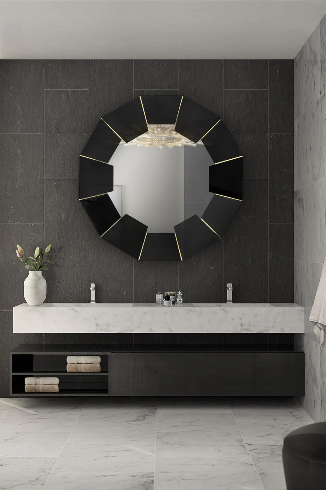 Specchio Nero Radiance - 2