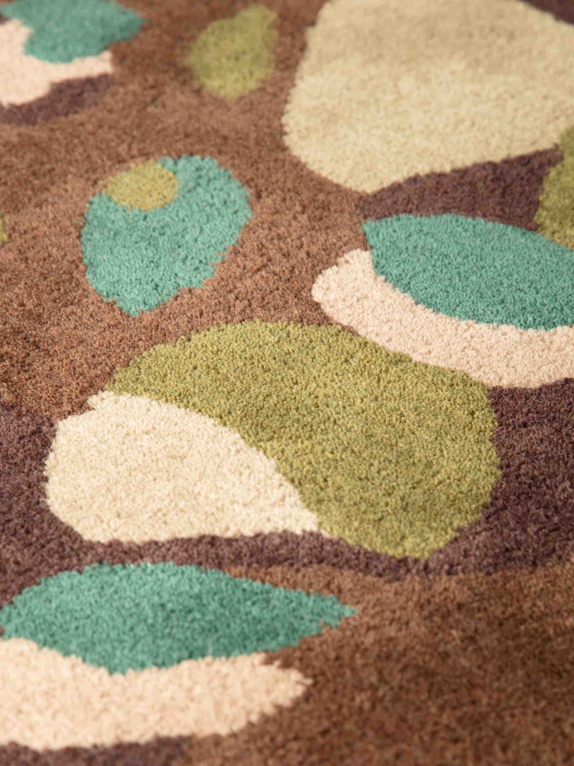 Tappeto Camouflage Macro Marrone