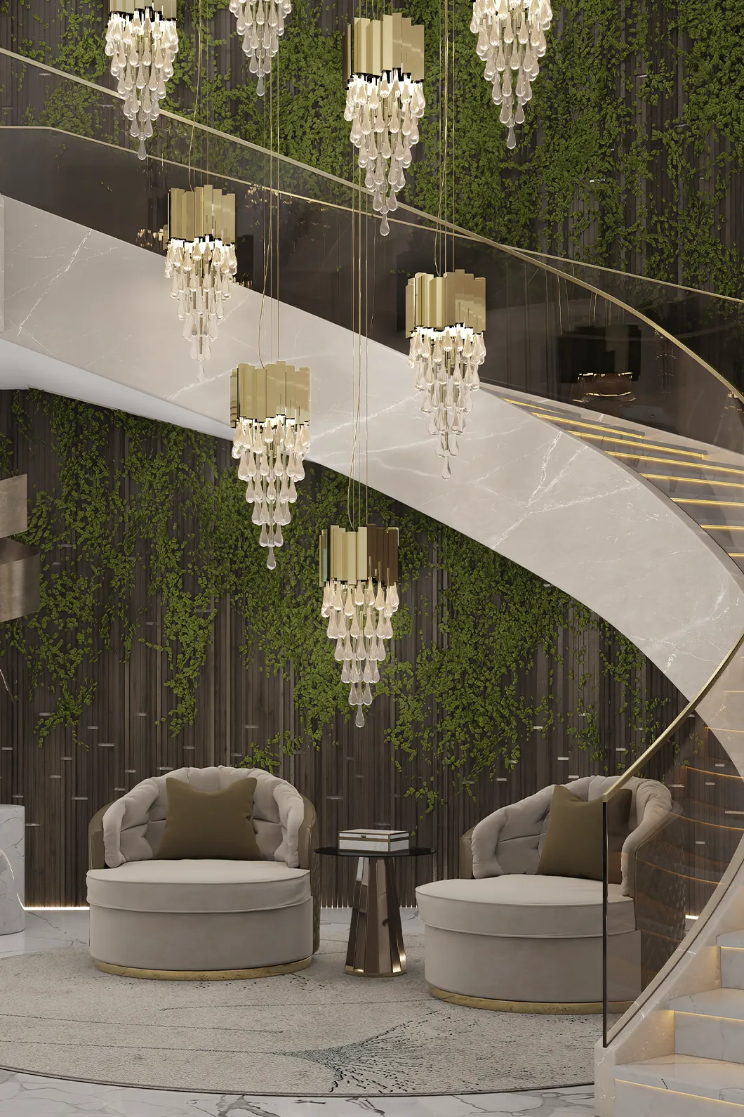 Poltrona Girevole Luxe - 7