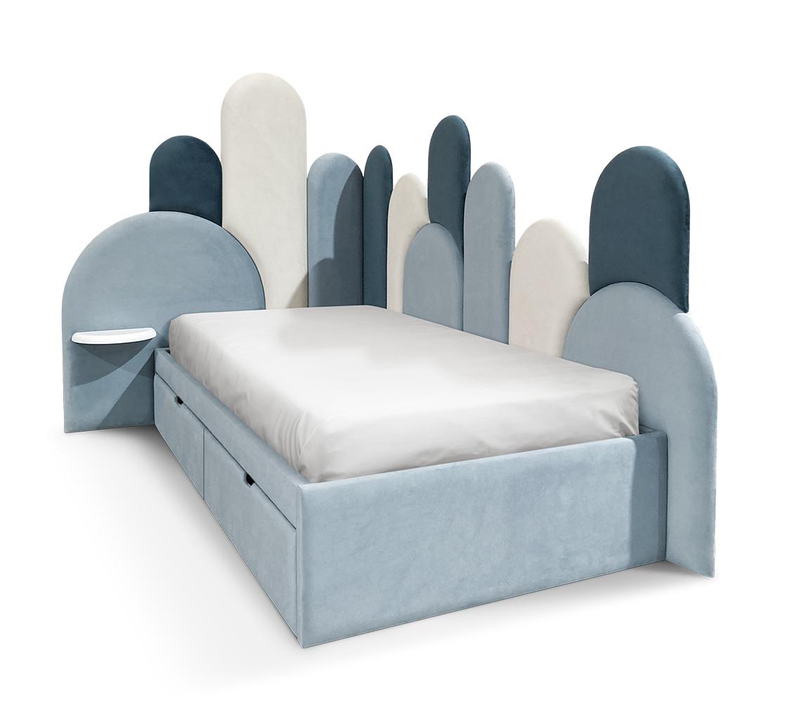 Letto Per Bambini Cozy Haven Corner | Configurazione: 1 cassetto | Misura del materasso: 190 × 200 cm