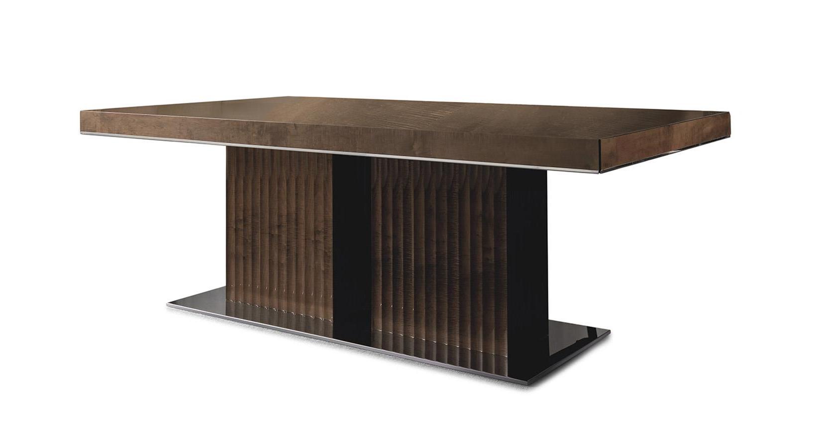 Tavolo Elegante Legno Metallo