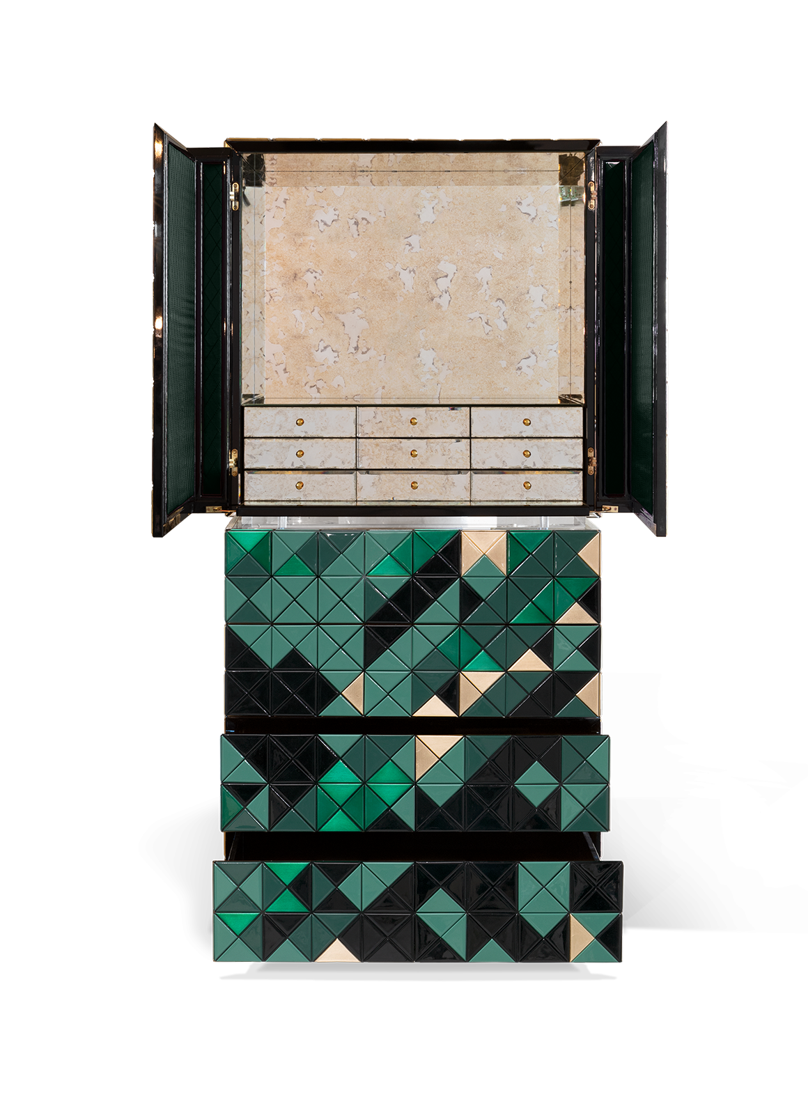 Mobile Verde Mosaic II