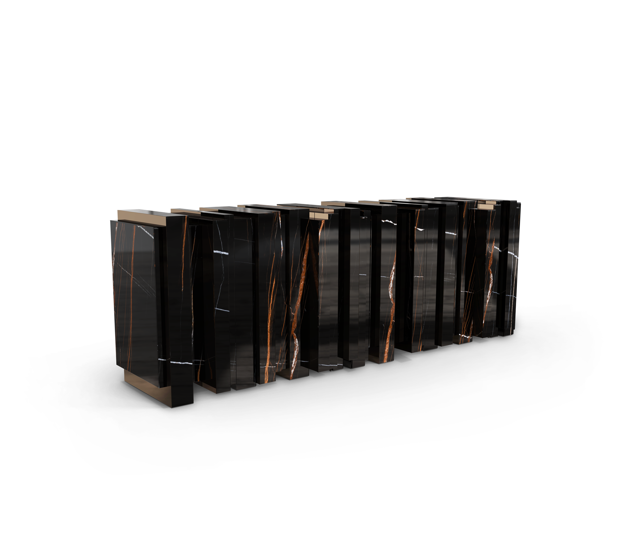 Credenza Nera Vortex