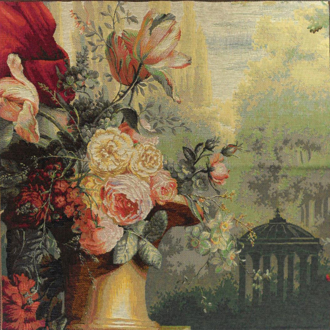 Arazzo Chiosco e Fiori