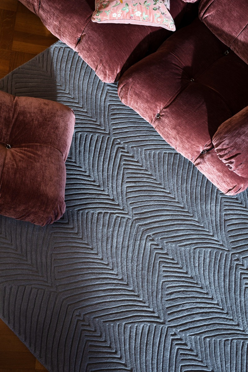 Tappeto Folia Cool Grey