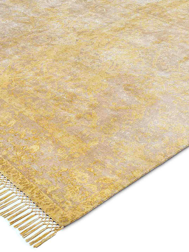 Tappeto Lusso Bianco Oro