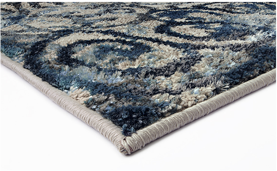 Tappeto Antico Beige/Blu