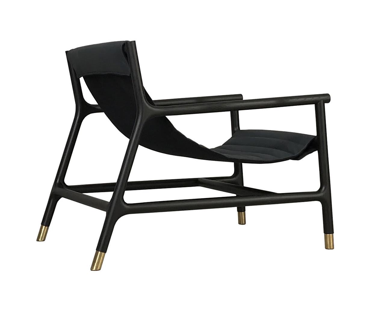 Sedia Lounge Joyce Nera