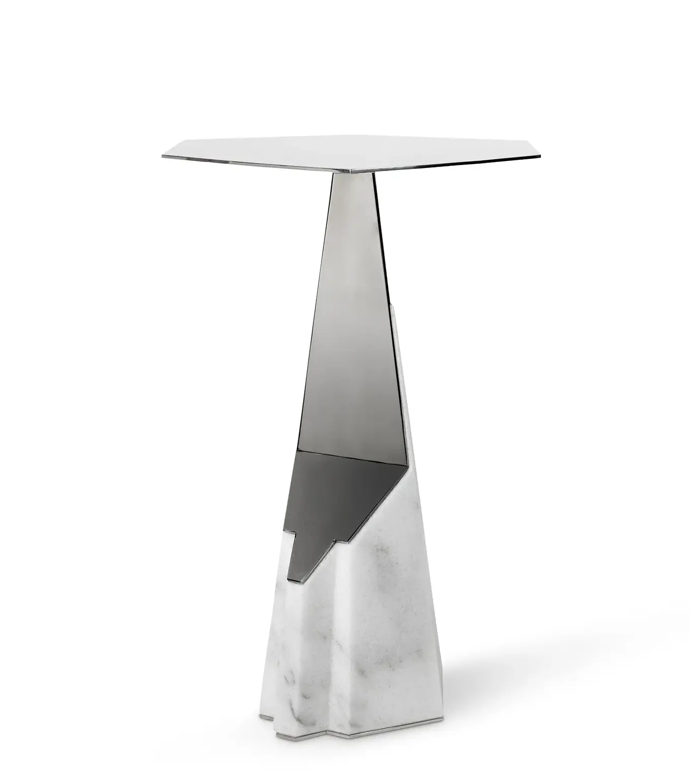 Tavolino Laterale Halo Grey