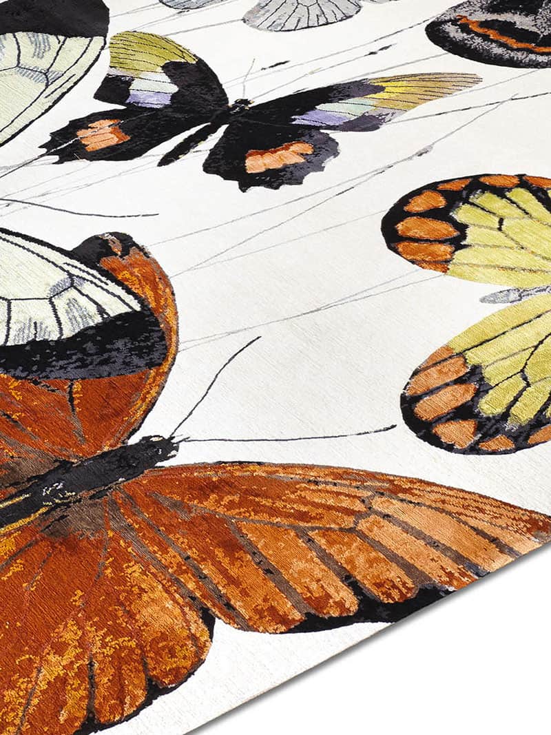Tappeto Tessuto Butterfly