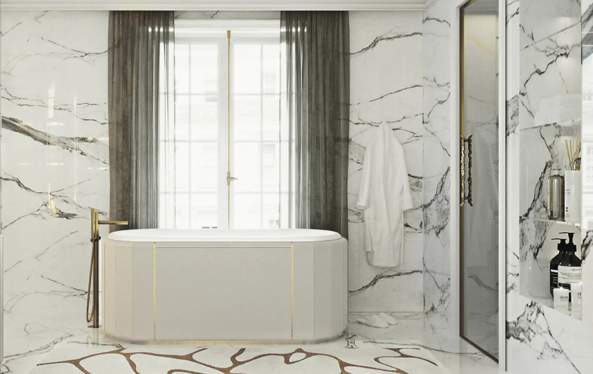 Vasca Da Bagno Regal Soak Black - 3