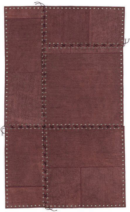 Tappeto Pepe Stringhe Marrone Canapa | Misura: 150 x 250 cm