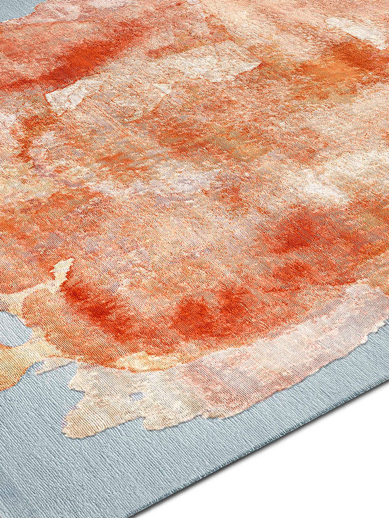 Tappeto Lusso Mono Rosa