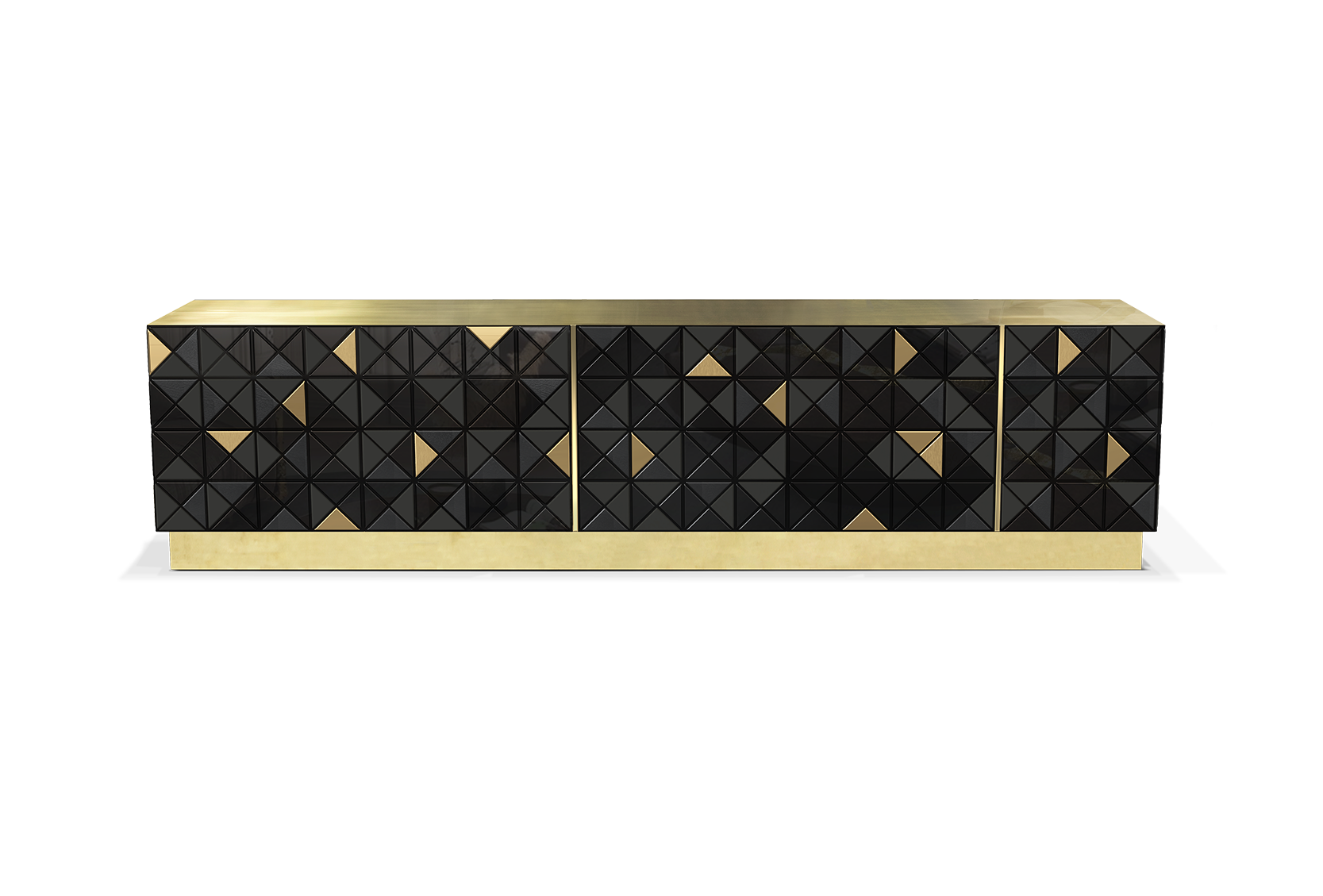 Mobile TV Nero & Oro Mosaic